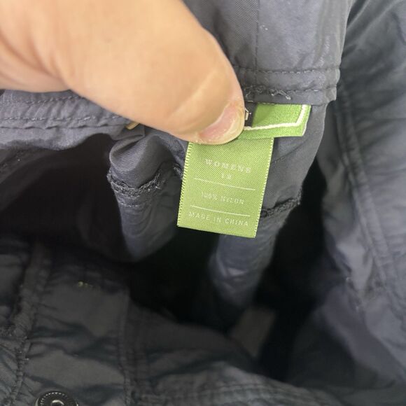 REI Shorts Womens Sz 12 Black Hiking Shorts 5-pocket Wicking UPF 50+ - Picture 9 of 12